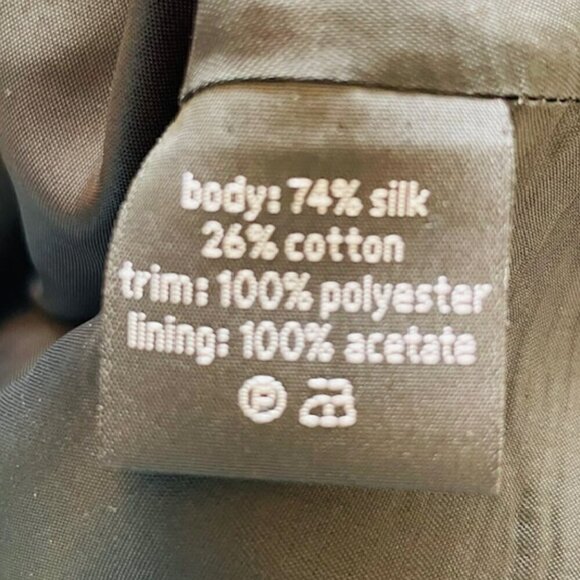 Raoul Black Silk Structured Silk V-neck Mini Cocktail Dress 8 - Picture 5 of 6